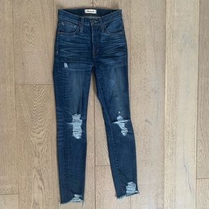 Madewell Distressed Skinny Jeans